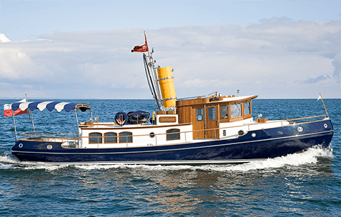 Conrad Classic M/Y Gentleman cruising in the Baltic Sea